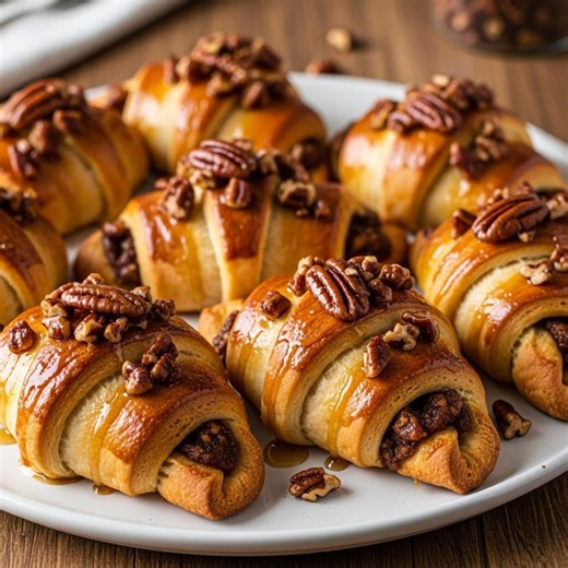 Pecan Pie Crescent Rolls Recipe | Easy Dessert Treat Guide | Quick Holiday Bake PDF