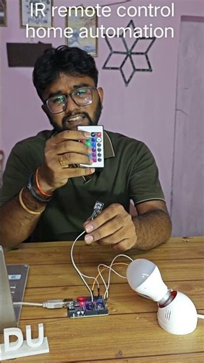 Home Automation Using Arduino Uno, IR Receiver & Relay