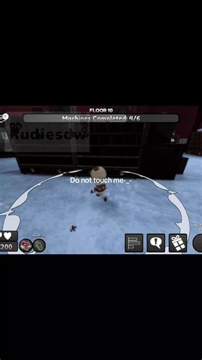 Dont touch me-_- || Just to be clear I did not do the actual audio with the n word because I didn't want other people to be offended or something:) so I found an audio to take it out i still wanted it to be fun but not mean or inappropriate:)#disracting #fypシ #dandysworld #fypシ゚viral #bobettedandysworld