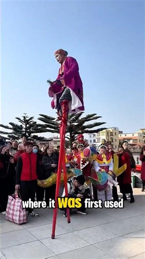 The History of Stilt Walking | Amazing Traditional Street Performance #china #usa