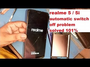Realme 5 / 5i Automatic Switch Off problem Solved ! Only charging Time On !