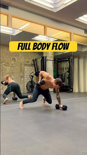 10 Min Full Body Dumbbell exercise 🔥 Simple & Effective
