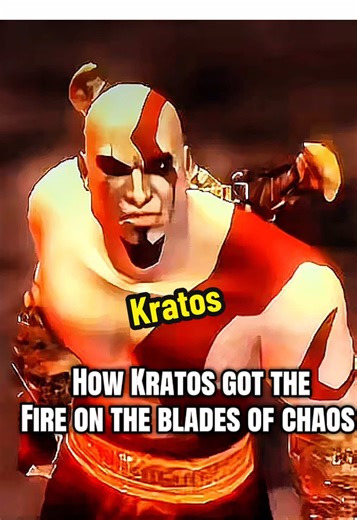 Kratos Encounters Titan Thera in Ghost of Sparta