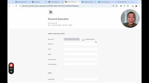 Job seekers, get an INSIDE look of an ATS (Lever) and why Jobscan is a SCAM | Sam Struan