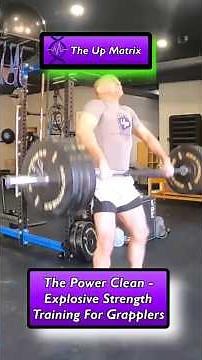 BJJ - 🦾Unlock Explosive Strength For Grappling - The Power Clean Explained.