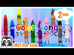 Color Song | いろのうた| English songs for kids | 英語の歌