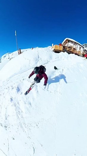 Adventures on the Slopes: Escaping a Playful Giant