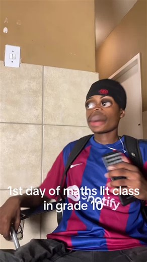 First Day of Maths Literacy Class in Grade 10