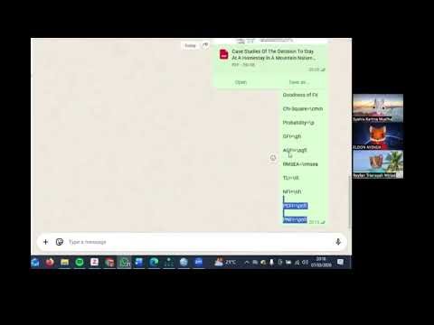 Penjelasan dan Tutorial SEM AMOS bagi pemula