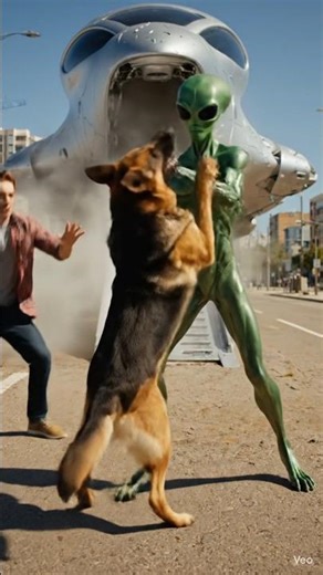 I Spent The Day With An Alien And A Dog #shorts