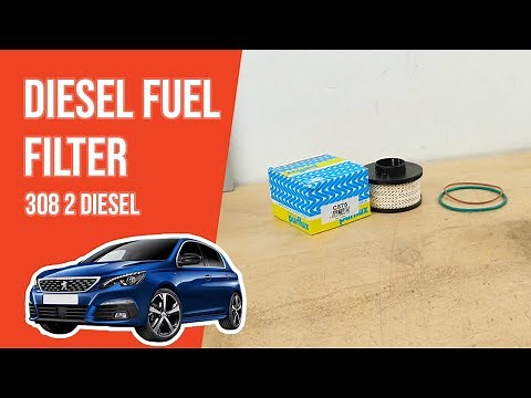 Comment remplacer le filtre à carburant sur la Peugeot 308 ?