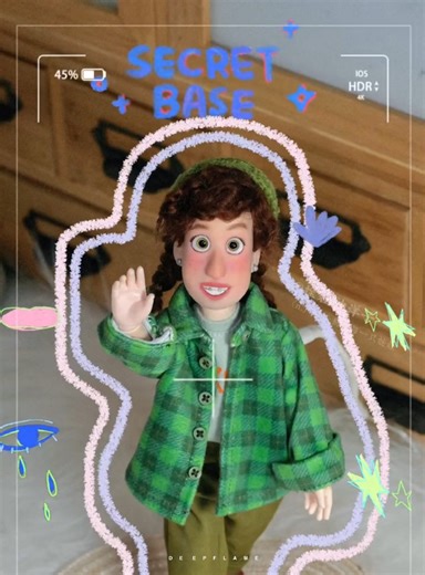 Disney's Miriam Wexler 💚 Handmade Clay Dolls Tutorial | DEEPFLAME