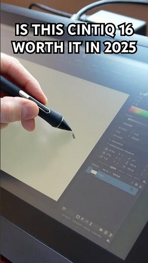 Is the Wacom Cintiq 16 worth it in 2025? #drawing #digitalpen #drawingtablet