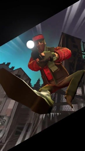 Falling with style #tf2 #teamfortress2 #animation