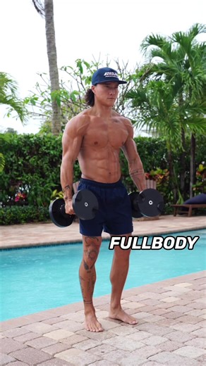 FULLBODY WORKOUT 👉🏻 dumbbells only #fullbodyworkout #bangfit | full body workout