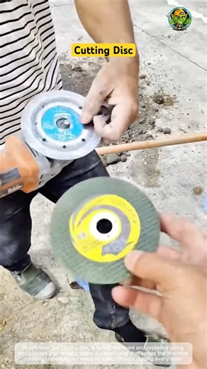 Switching Out a Cutting Disc 🔧💿 | Quick & Safe Replacement Process