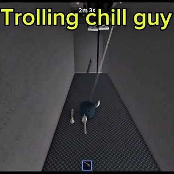 Trolling chill guy in mm2 as small avatar 
