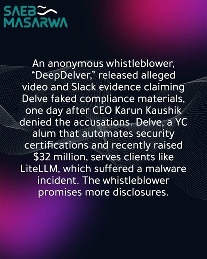 Whistleblower claims Delve faked compliance, sharing new alleged evidence