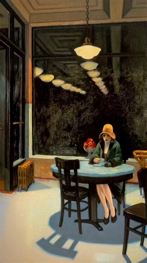 A Lonely Night in Edward Hopper’s Automat