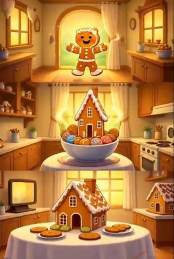 The Gingerbread Miracle 🍪✨ | Magical Short Story for Kids