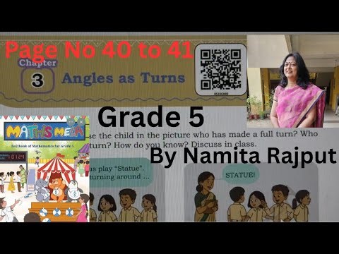 Class 5- Chapter 3- Angles As Turns- MathsMela- New NCERT Textbook