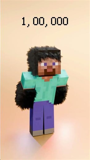 Minecraft Steve Hair Particles 🗿 Part 3