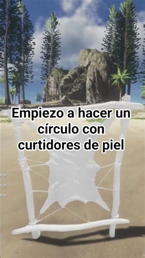 Stranded Deep. Empiezo a hacer un círculo con curtidores de piel
