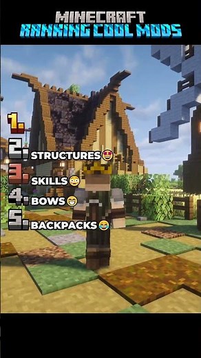 Ranking Cool Minecraft Mods #shorts