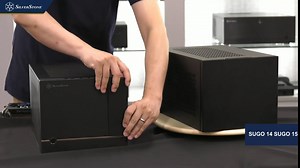 Silverstone Technology SUGO 15, SG15, Silver, Mini-ITX, Aluminum, Supports 3 Slot Full Length GPUs/ATX PSU / 240mm AIO, USB Type-C x 1, SST-SG15S