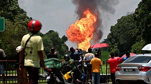 Malaysian gas pipeline explodes, hospitalising 63 and forcing evacuations