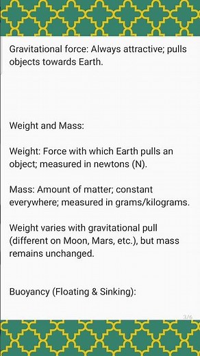 Exploring Forces, Notes, 8th Science chapter 5, NCERT New Book Curiosity.