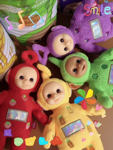 Teletubbies Canned Fruit Full Set - Fun Toys for Kids