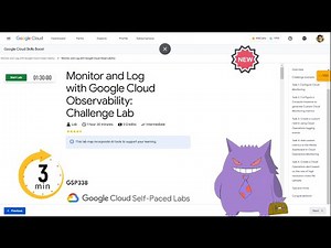 Monitor and Log with Google Cloud Observability: Challenge Lab | #2024 | #GSP338 |#qwiklabs