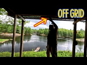 Gardening in the Wilderness at an Off Grid Cabin