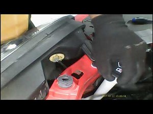 How do you change the Holden Trax engine oil?
