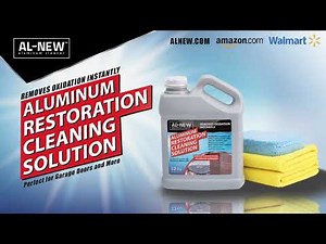 AL-NEW Aluminum Restoration Can Restore Your Garage Door To It's Original Shine
