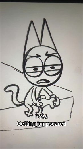 🏝️ MiMi 🏝️ on Instagram: "I hate getting jumpscared i cant even play the game anymore 💀 #fyp #funny #digitalart #gaming #meme"