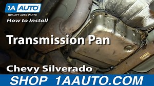 How to Replace Transmission Oil Pan 1999-2013 Chevy Silverado 1500