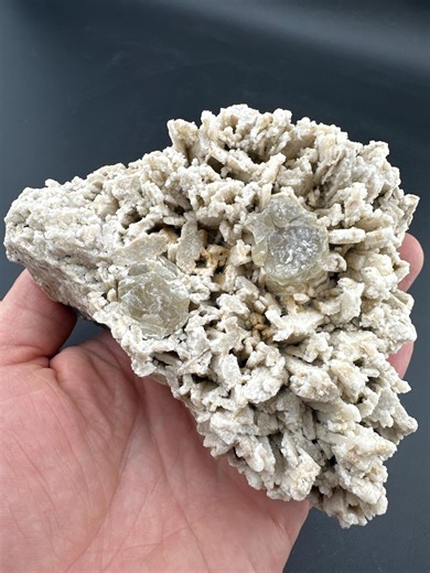 Calcite With Laumontite, Pseudomorph After Diopside - Crystal Cluster - Big Iron Mine, Cedar City, Utah - Etsy