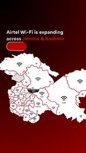 2.2K reactions · 88 shares | Bahut achi khabar! Airtel Wi-Fi has now expanded to 45 more locations across Jammu & Kashmir. Find Airtel Wi-Fi in your pin code through this link  bit.ly/46eGKpd | Airtel India | Facebook