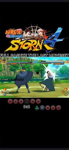 ALL SASUKE THE LAST MOVESET#narutoshippuden #storm4