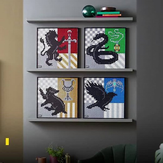 234K views · 4.2K reactions | Build your favorite Hogwarts house crest with this new Harry Potter set from LEGO Art! Magical ✨ | LEGO | Facebook