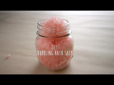DIY: Bubbling Bath Salt
