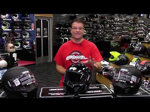 Simpson Ghost Bandit Full Face Outlaw or Club Style Helmet With Venting Pinlock