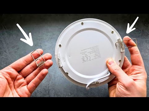 How to Attach Spring Clips to Downlights - 2 Different Methods