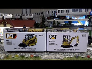 Diecast Masters 1:50 Scale - Compact Track Loader and Mini Excavator - Review