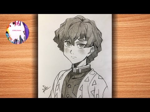 How to draw Zenitsu Agatsuma from Demon Slayer || Zenitsu drawing step by step || Easy anime art