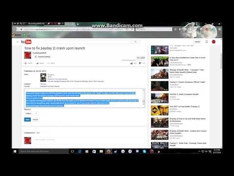 How to fix Payday 2| Crash upon launch (updated)