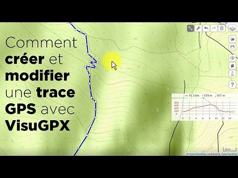 How to create and modify (cut, merge, reverse, etc.) a GPS track with VisuGPX