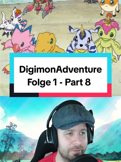 Digimon Adventure - Folge 1 REACTION - Part 8 #digimon #digimonadventure #fyp #animefyp #WhatToWatch